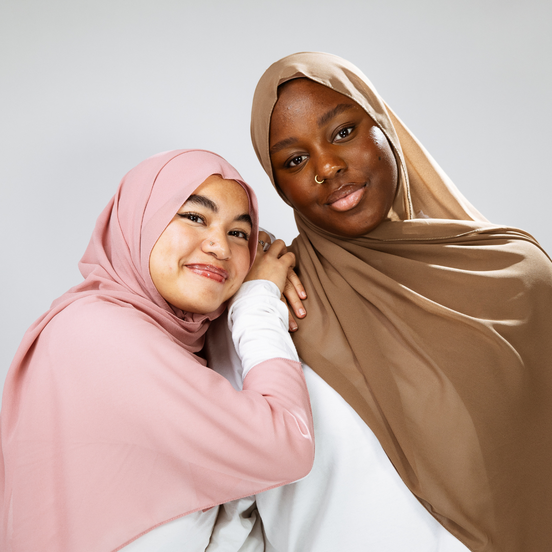 Instant-Hijab Chiffon – Taupe