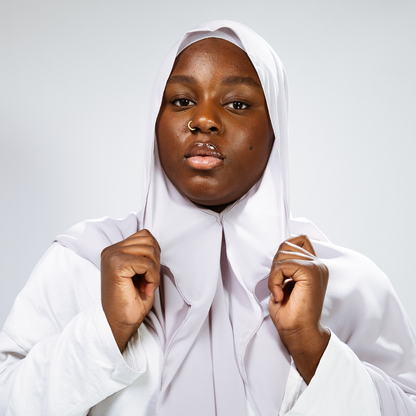 Instant-Hijab Chiffon – Grau