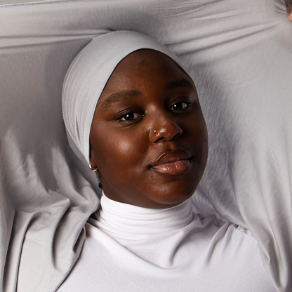 Instant-Hijab Jersey – Grau