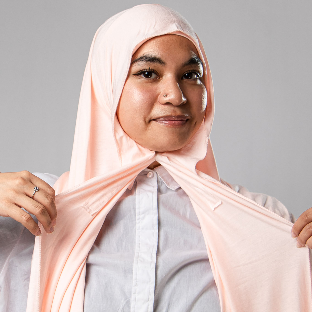 Instant-Hijab Jersey – Rosa