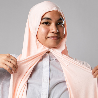 Instant-Hijab Jersey – Rosa