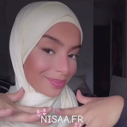 Instant-Hijab Jersey – Beige