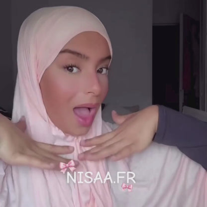 Instant-Hijab Jersey – Rosa